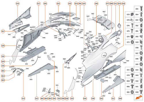 Part Diagram for McLaren 14AA302MP