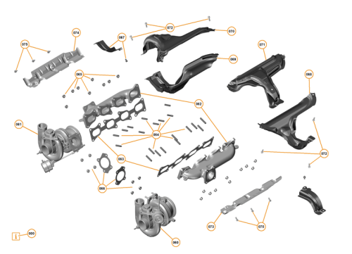 Part Diagram for McLaren 11F1023CP