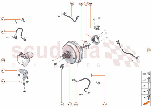 Part Diagram for McLaren 13C0182CP