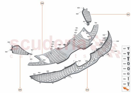 Part Diagram for McLaren 28AA616CP