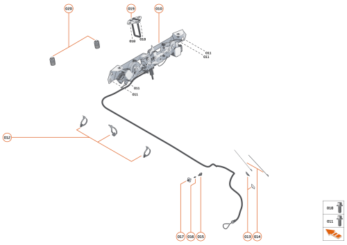 Part Diagram for McLaren 00RL009