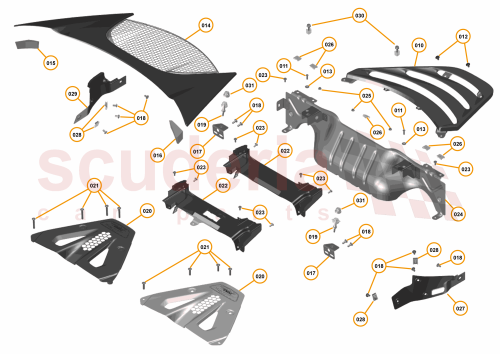 Part Diagram for McLaren 14AB168CP