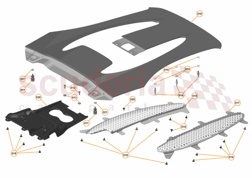 Part Diagram for McLaren 13AA111SP