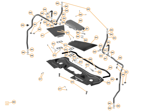 Part Diagram for McLaren 12A2071CP