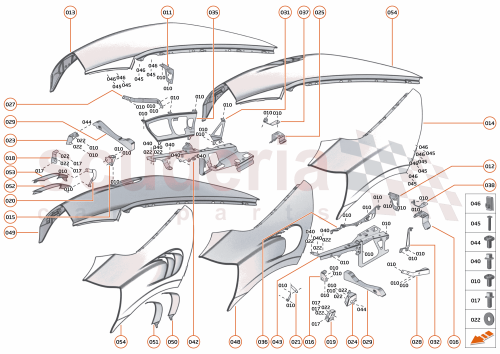 Part Diagram for McLaren 14AB584CP