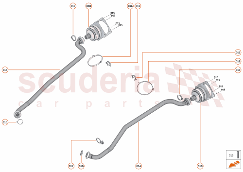 Part Diagram for McLaren 13HA001LP