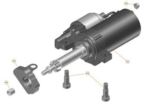 Part Diagram for McLaren 11F2186RP
