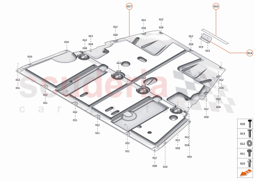 Part Diagram for McLaren 14N1719MP