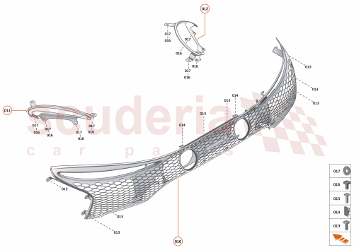 Part Diagram for McLaren 16AF040CP