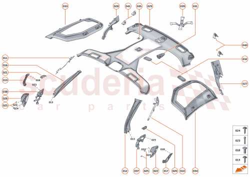 Part Diagram for McLaren 14NB222CP