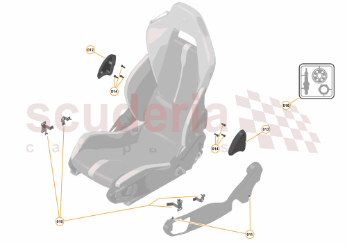 Part Diagram for McLaren 13NA453CP