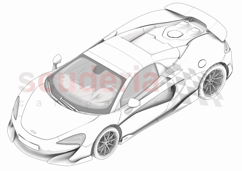 Part Diagram for McLaren 13NA002LP