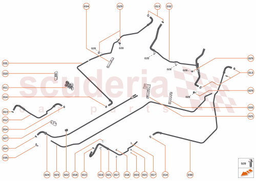 Part Diagram for McLaren 14AB120SP