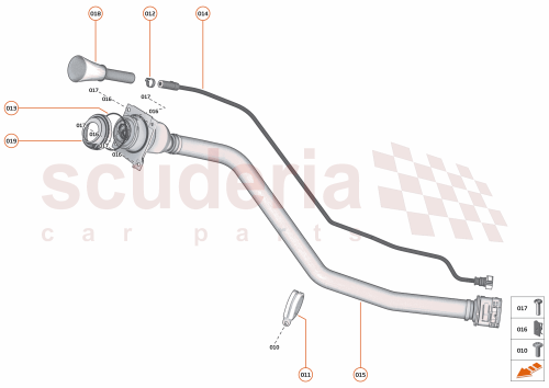 Part Diagram for McLaren 16KA193CP
