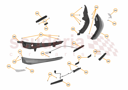 Part Diagram for McLaren 14AA309CP