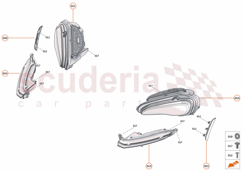 Part Diagram for McLaren 00RA763
