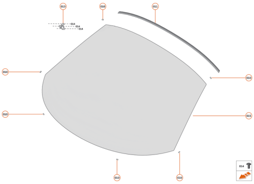 Part Diagram for McLaren 15AC350CP