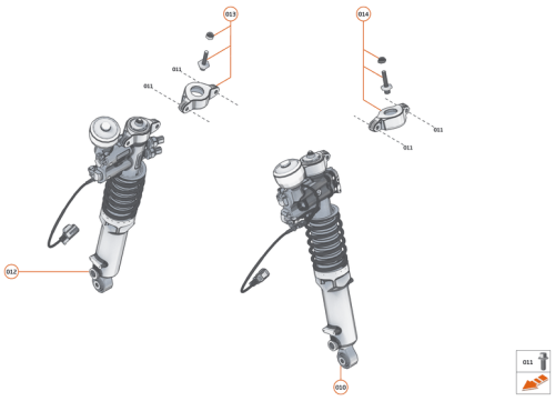 Part Diagram for McLaren 15BA013CP