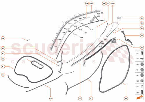 Part Diagram for McLaren 13A7036CP
