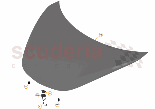 Part Diagram for McLaren 13AA206CP