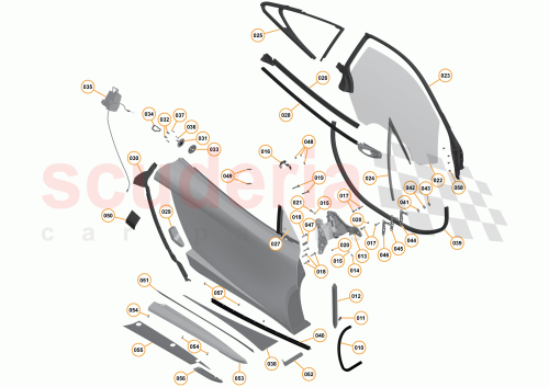 Part Diagram for McLaren 11A5481CP