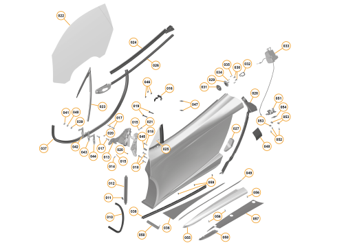 Part Diagram for McLaren 11A7030CP