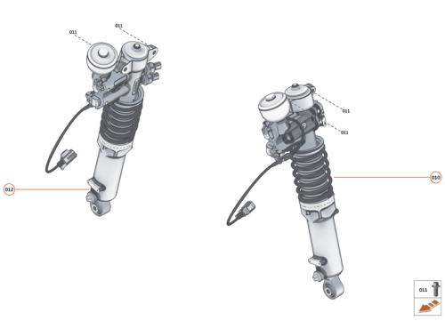 Part Diagram for McLaren 23BA207CP