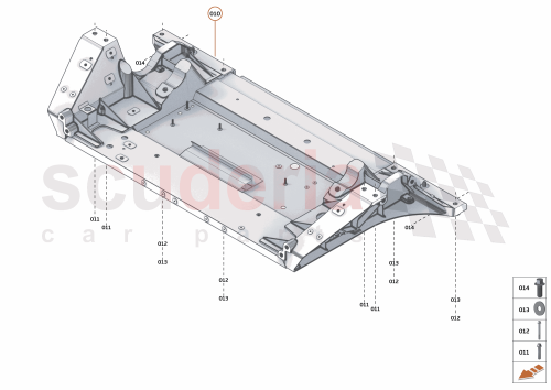 Part Diagram for McLaren 14NA350RP