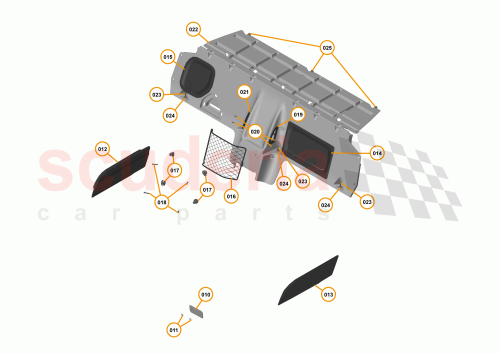 Part Diagram for McLaren 11N2463CP