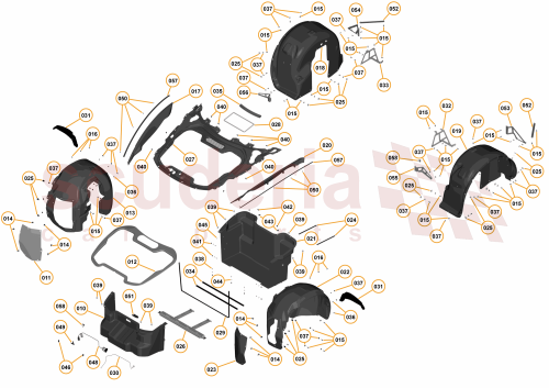 Part Diagram for McLaren 11A5323CP
