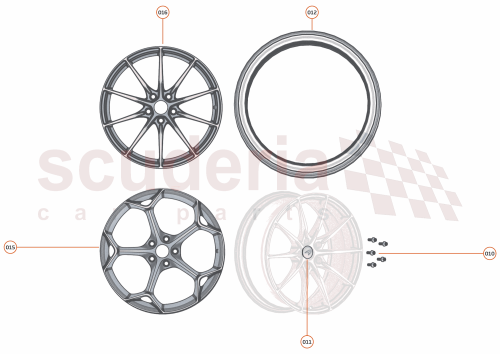 Part Diagram for McLaren 13NA221RP