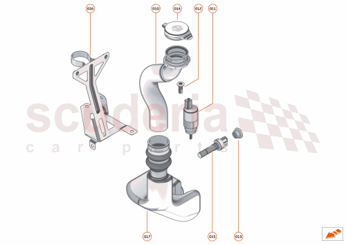 Part Diagram for McLaren 00RG078