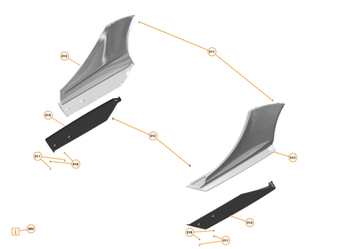 Part Diagram for McLaren 00RC089