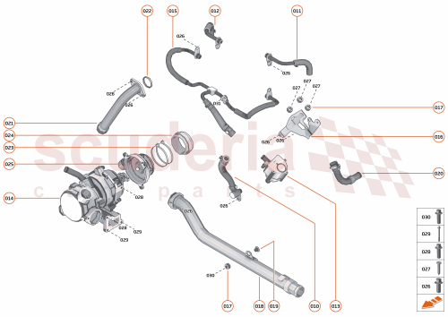 Part Diagram for McLaren 11FA031CP