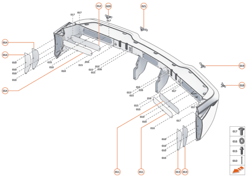 Part Diagram for McLaren 15AC296CP