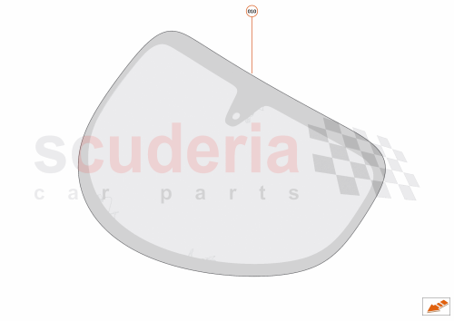 Part Diagram for McLaren 16AD911CP