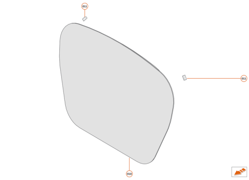 Part Diagram for McLaren 15AA441CP