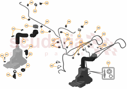 Part Diagram for McLaren 13AA098CP