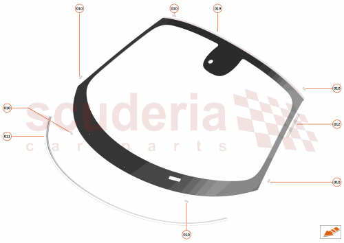 Part Diagram for McLaren 14A0059CP