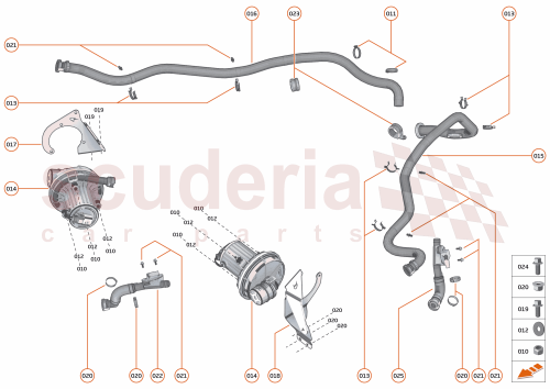 Part Diagram for McLaren 14AA522SP