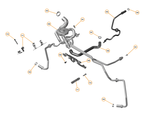 Part Diagram for McLaren 11F1007CP