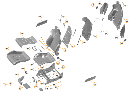 Part Diagram for McLaren 11N3139CP