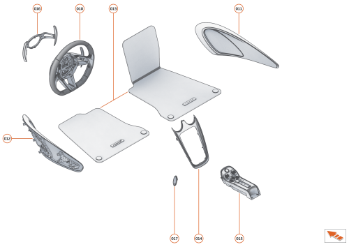 Part Diagram for McLaren 11N4104MP