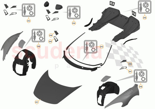 Part Diagram for McLaren 11A6304MP