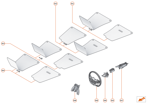 Part Diagram for McLaren 16NC283CP