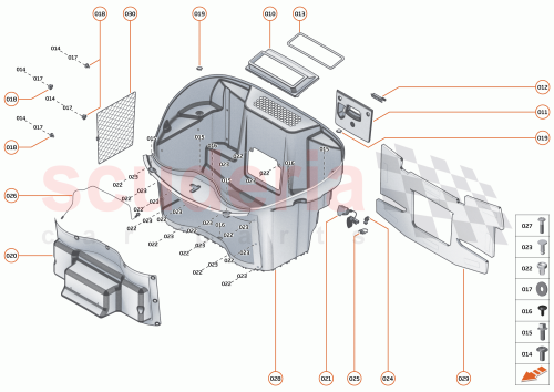 Part Diagram for McLaren 13AA746CP