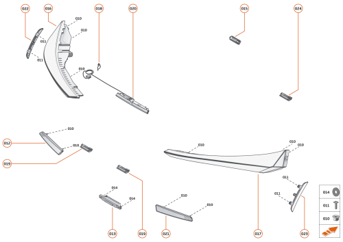 Part Diagram for McLaren 16AC688CP