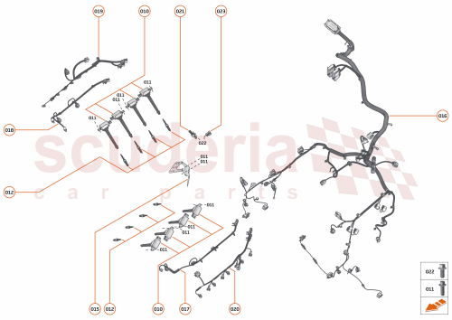 Part Diagram for McLaren 11F1783CP