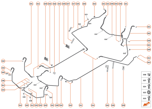 Part Diagram for McLaren 26LA094SP
