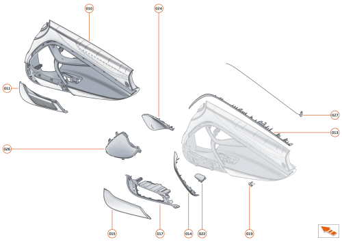 Part Diagram for McLaren 13NA409CP